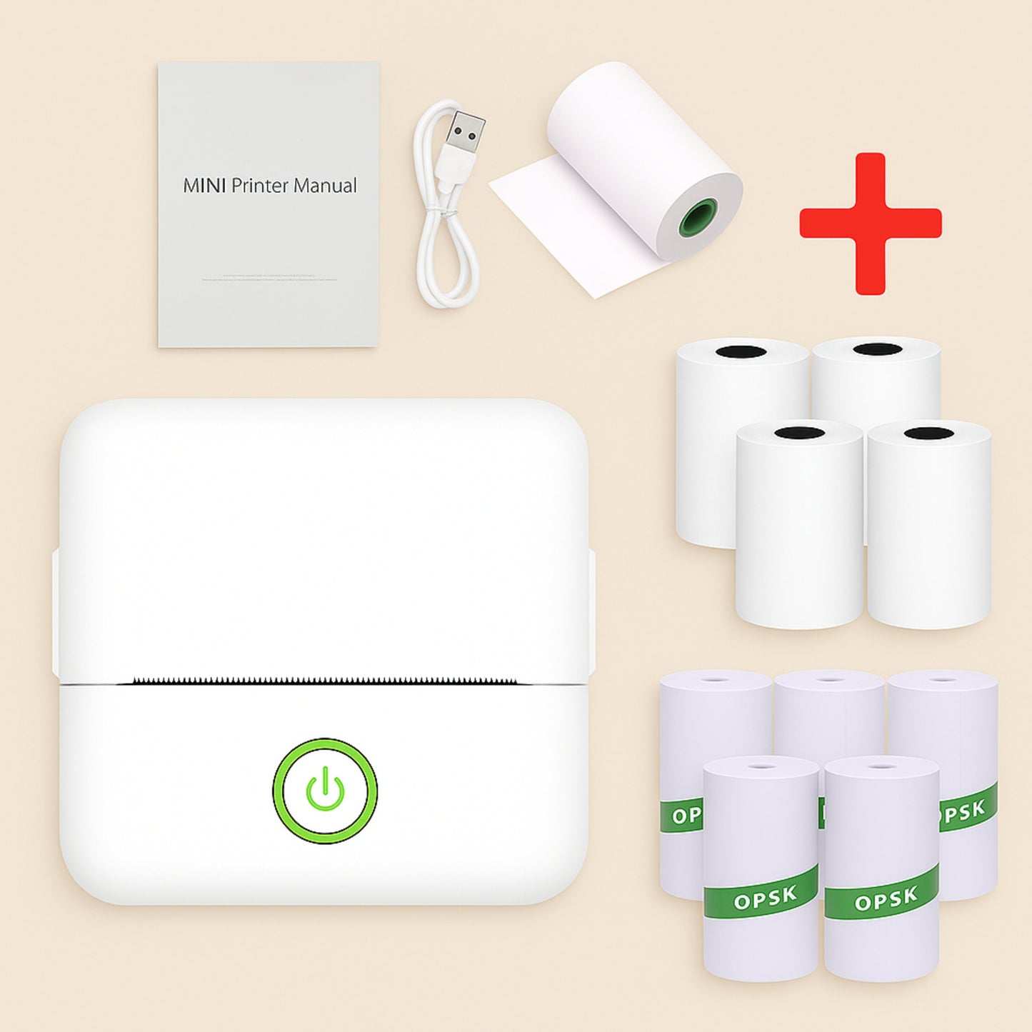 Portable Mini Thermal Printer